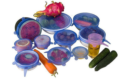 Flexible Silicone Bowl Covers 6 Pack