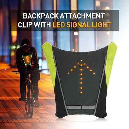 Visible LED Safety Vest for Cycling Outdoor Use