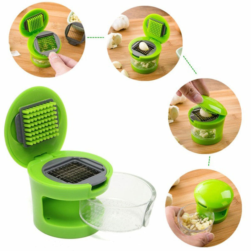Compact Manual Garlic Crusher Press
