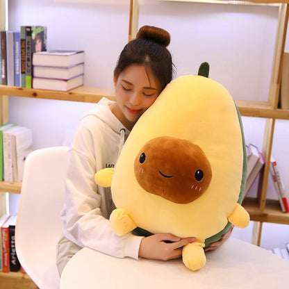 Plush Green Avocado Hug Pillow Gift