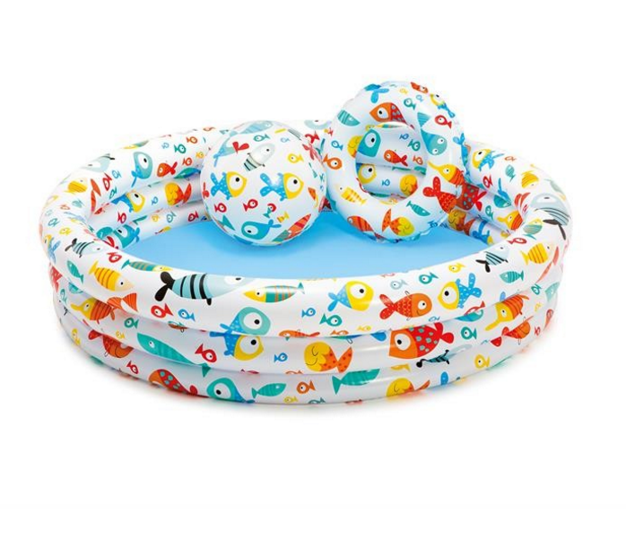 Fun Splash Kids Pools 2-Pack Inflatable Beach Playsets - Fesara