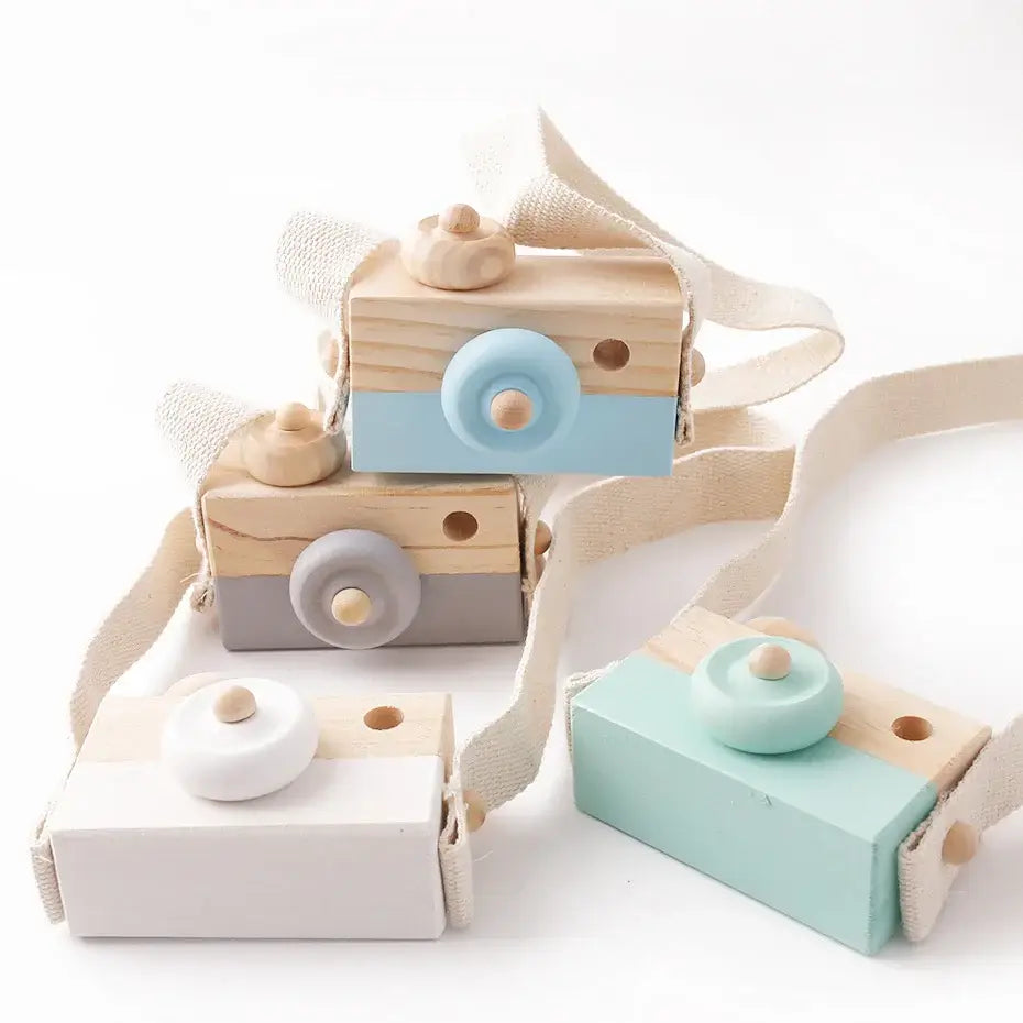 Fun Wooden Kids Camera Toy