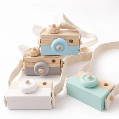 Fun Wooden Kids Camera Toy