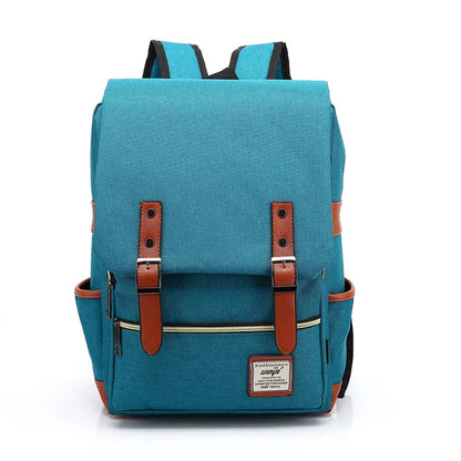 Classic Leather College Backpack