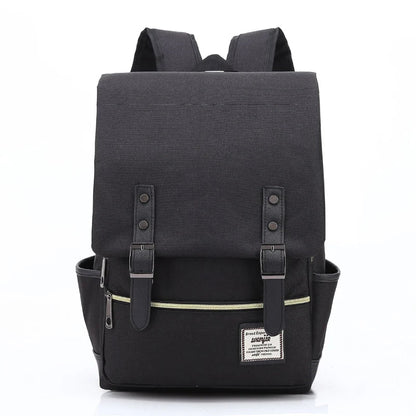 Classic Leather College Backpack
