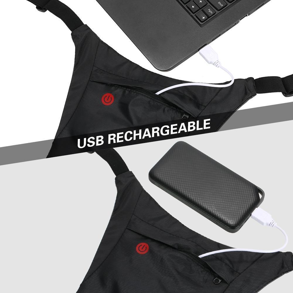 Visible LED Safety Vest for Cycling Outdoor Use