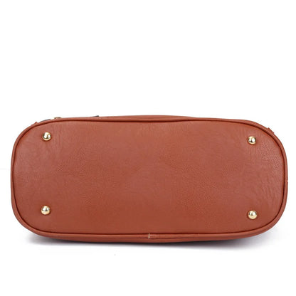 Chic Retro PU Leather Crossbody Bag for Ladies