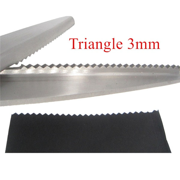 Sharp Zig Zag Fabric Scissors - Fesara