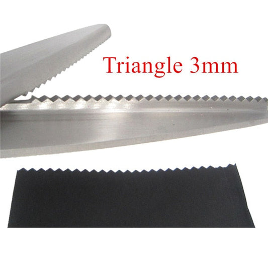 Sharp Zig Zag Fabric Scissors - Fesara