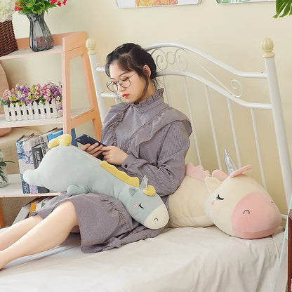 Large Magical Unicorn Cushion Toy