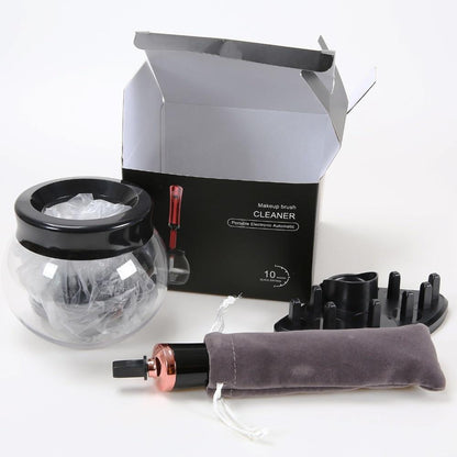 Easy Electric Makeup Brush Cleaner Kit