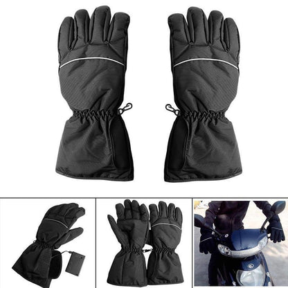 Warm Battery Heated Gloves for Winter Outdoor Use