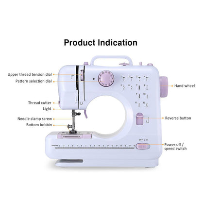 Portable Compact Sewing Machine 505 Mini