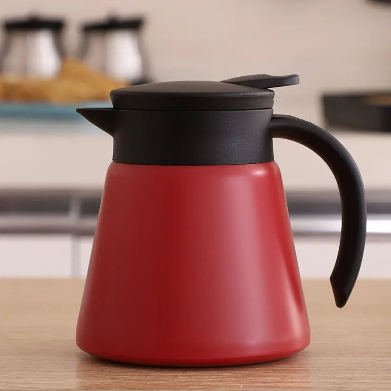 Thermal Coffee Carafe, Double Wall Insulated Stainless Steel - Fesara