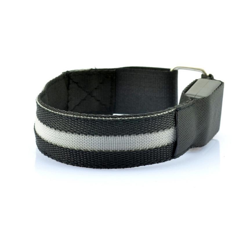 Reflective LED Armband for Night Running Safety - Fesara
