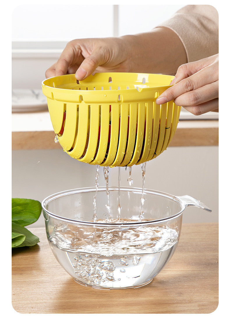 Easy Clean Double Tier Drain Basket