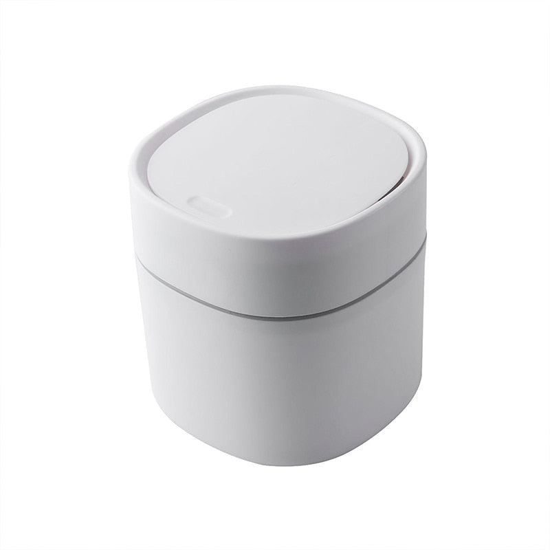 Compact Home Office Small Trash Bin - Fesara
