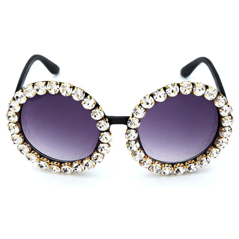 Big Round Fashion Designer Shades