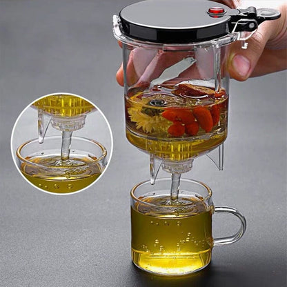 Heat Resistant Borosilicate Glass Teapot