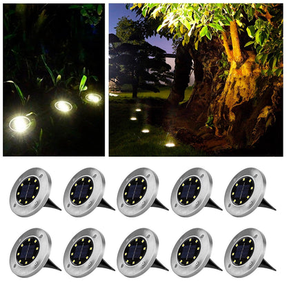 Outdoor Solar Powered LED Garden Lights Premium