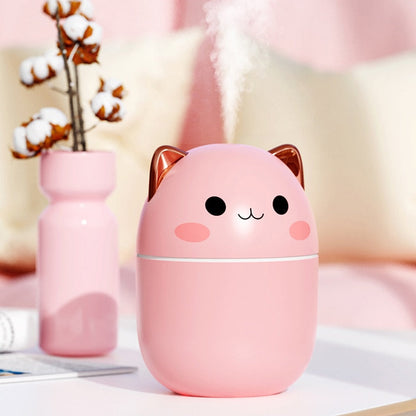 Compact LED Air Purifier Humidifier for Home