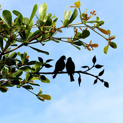 Outdoor Metal Bird Decoration Garden Art