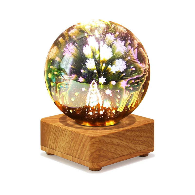 Colorful Star Projector Lamp USB LED Night Light