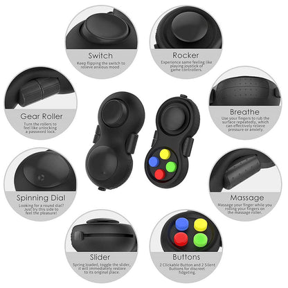 Portable Mini Gaming Fidget Controller Toy