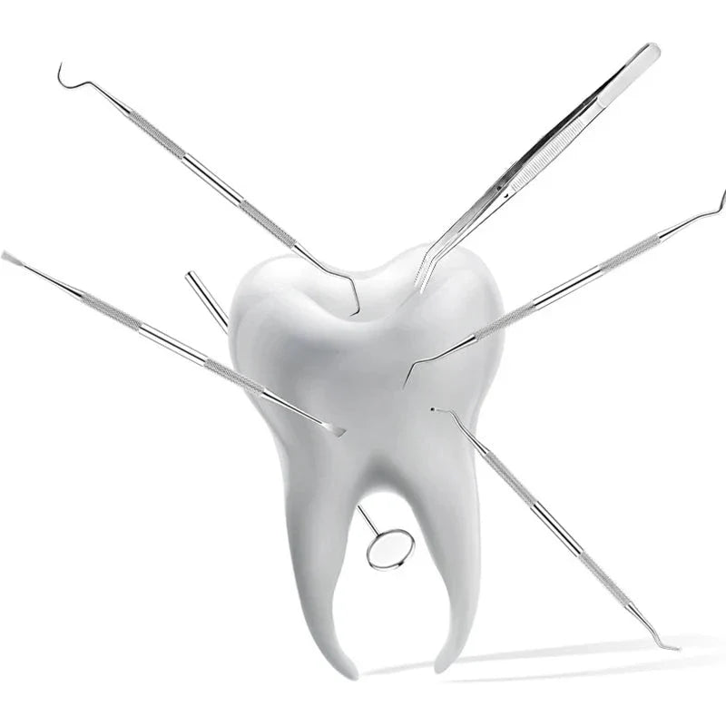 Dental Cleaning Tool - Stainless Steel Pick & Scraper - Fesara