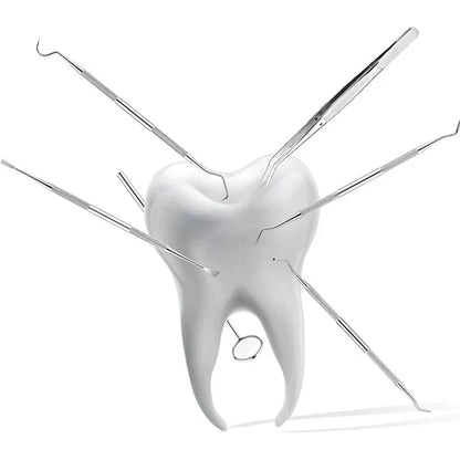 Dental Cleaning Tool - Stainless Steel Pick & Scraper - Fesara