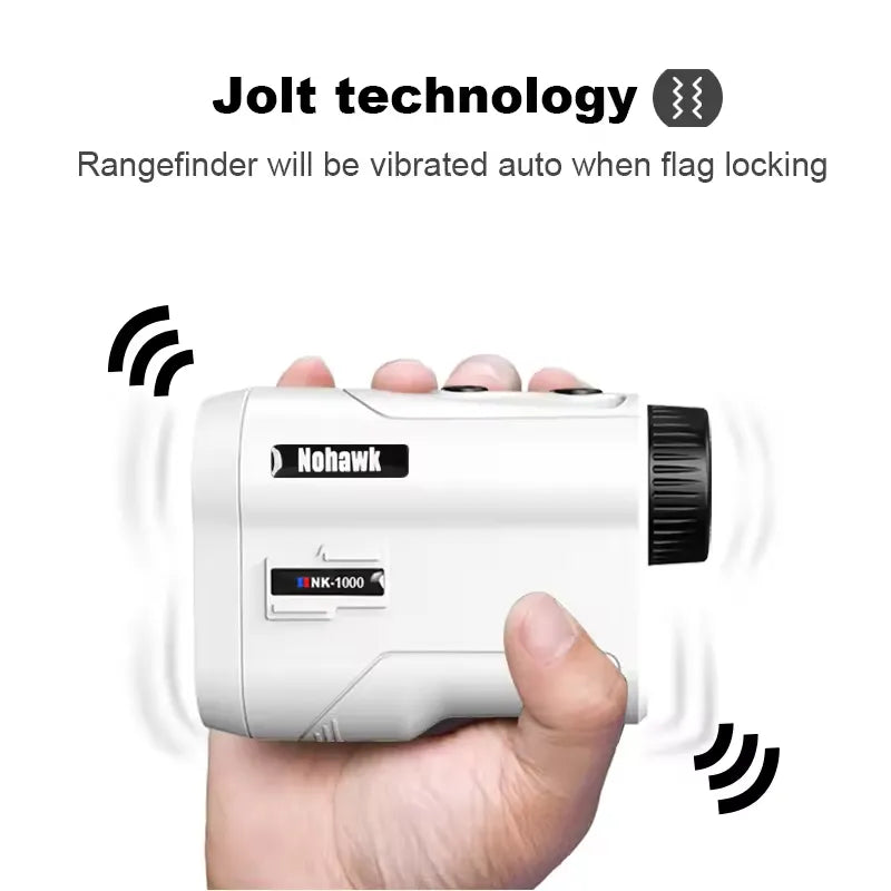 Precise Golf Distance Finder with Slope Adjustment 6x Zoom