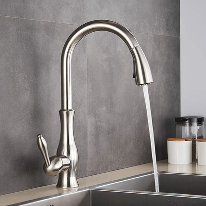 Luxury Brass Kitchen Faucet