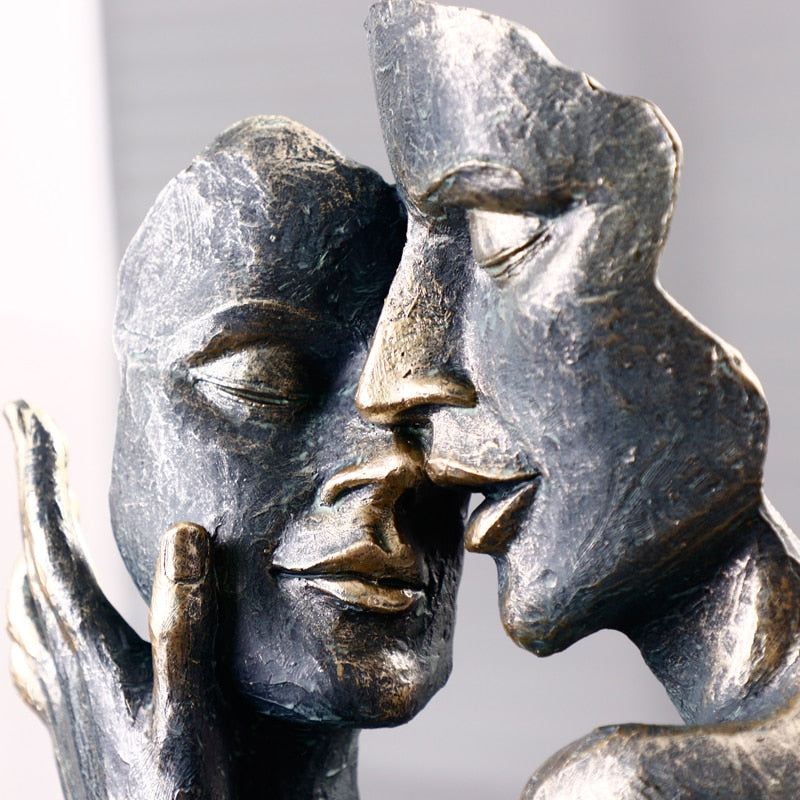 Beautiful Figurine of Love and Unity Sculpture