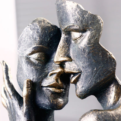 Beautiful Figurine of Love and Unity Sculpture