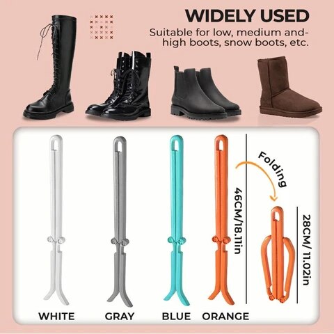 Stylish Tall Boot Organizer Clip Set