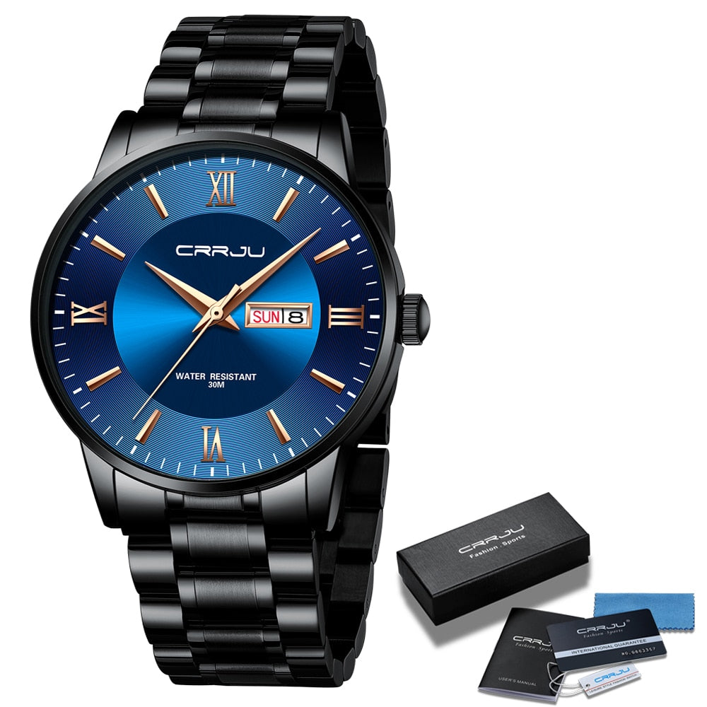 Premium Waterproof Quartz Chronograph Watch