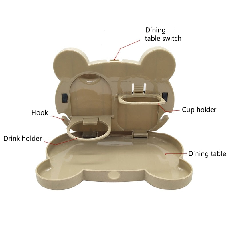 Portable Kids Car Backseat Tray Table