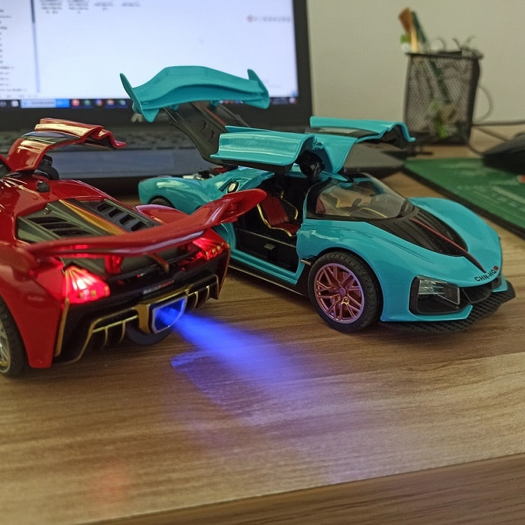 Butterfly Style Car Exhaust Door System