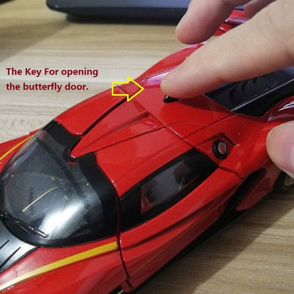 Butterfly Style Car Exhaust Door System