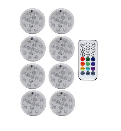 Colorful LED Waterproof Lamp with Remote
