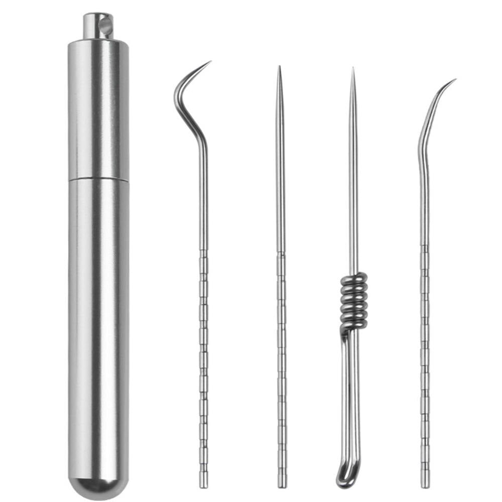 Compact Travel Toothpick Sanitizer Kit