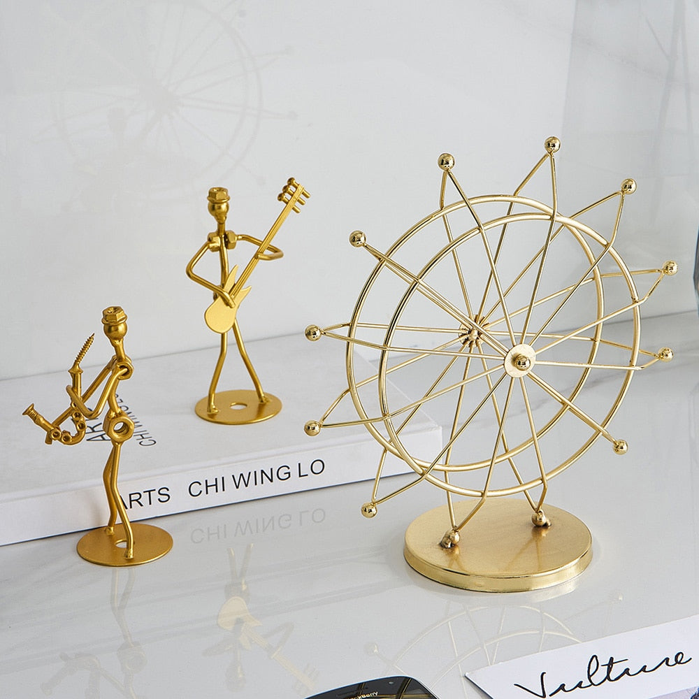 Stylish Metal Spinning Desk Lamp