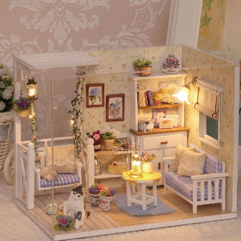 Small Japanese Model House Building Set