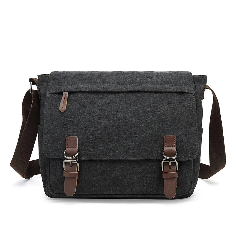 Tough Canvas Messenger Bag for Men