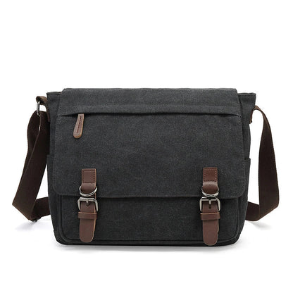 Tough Canvas Messenger Bag for Men