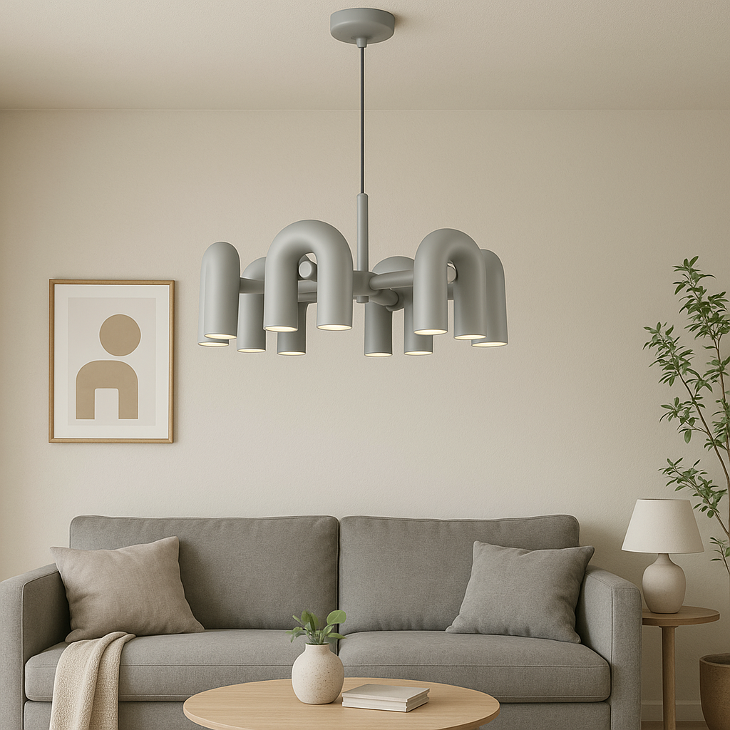 Hadi's Bauhaus chandelier 1
