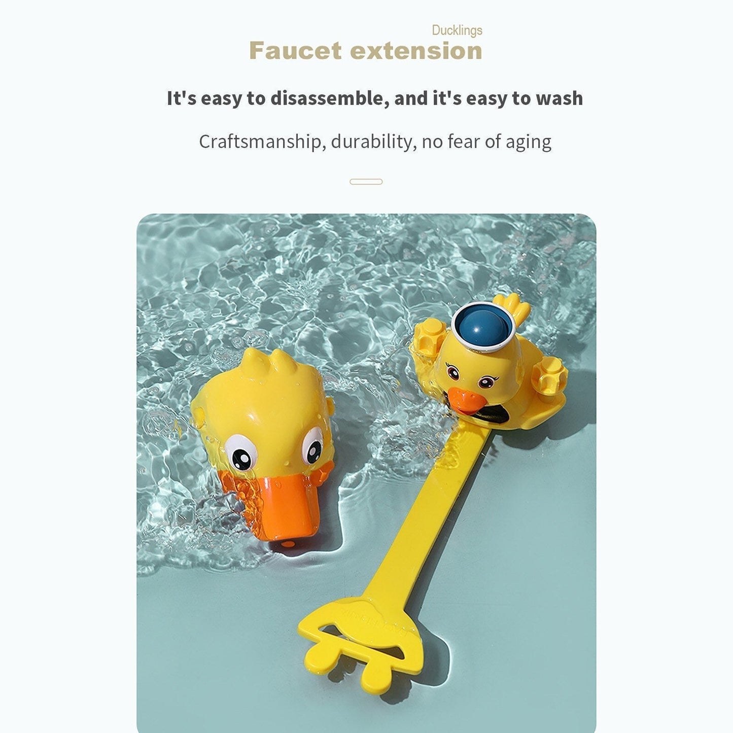 Colorful Kid Friendly Faucet Extender Spray Guard
