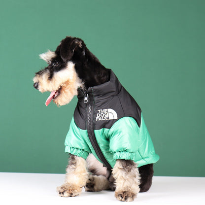 Funny Dog Face Windbreaker Jacket