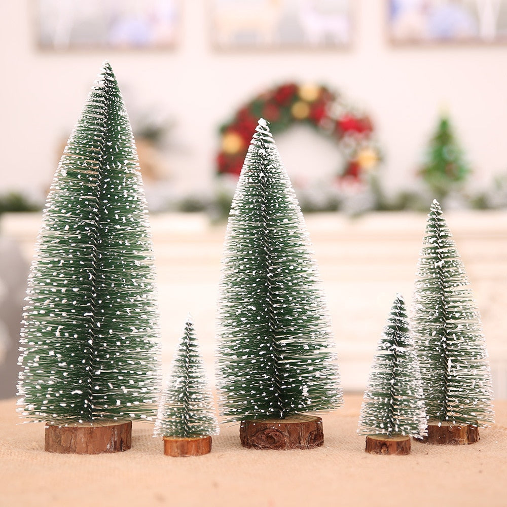 Mini Christmas Pine Tree Table Decoration
