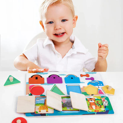 Kids Interactive Play Board for Little Explorers - Fesara